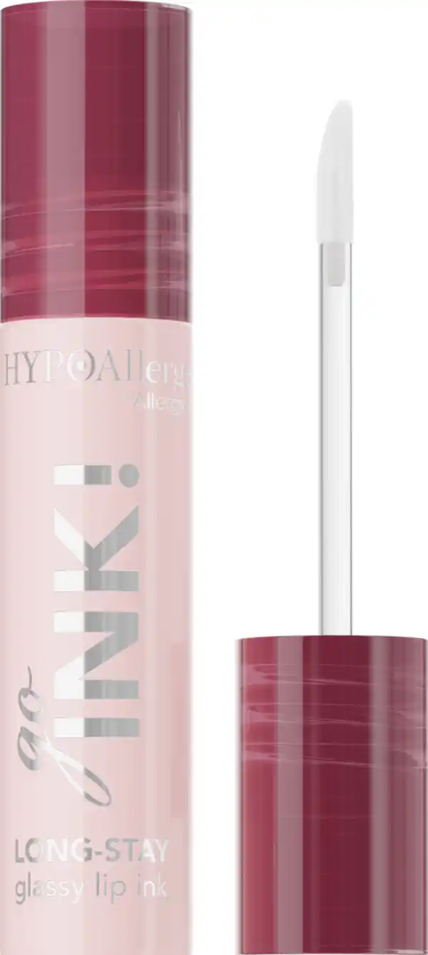 Bild 1 von HYPOAllergenic GO INK! Long - Stay Glassy Lip Ink 06 Pretty, 4,6 g