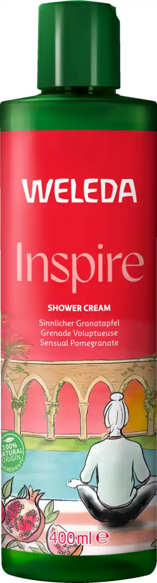 Bild 1 von Weleda Inspire Shower Cream Granatapfel, 400 ml
