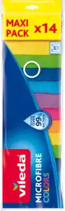 Vileda Microfaser Colors Megapack 14er