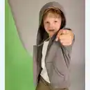 Bild 4 von Kinder-Sweatjacke meliert