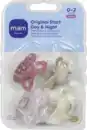 Bild 1 von MAM Schnuller Original Start Day & Night, 0-2 M, 4er-Set, pink