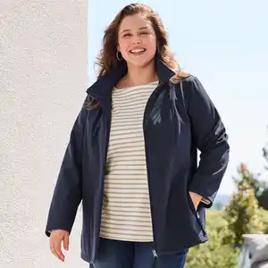 Damen-Softshelljacke mit Bionic-Finish, große Größen