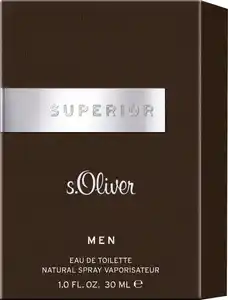s.Oliver SUPERIOR Men Eau de Toilette, 30 ml