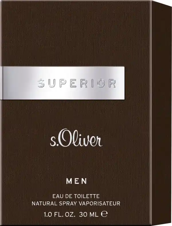 Bild 1 von s.Oliver SUPERIOR Men Eau de Toilette, 30 ml