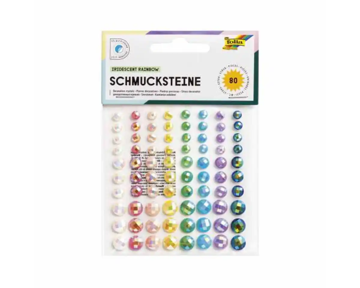 Bild 1 von folia®  Schmucksteine 80er pastell
