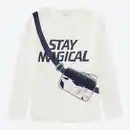 Bild 1 von Kinder-Mädchen-Shirt mit aufgenähter Tasche
