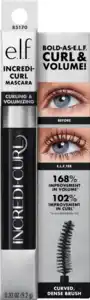 e.l.f. Cosmetics Incredi-Curl Mascara soft black, 9,2 g