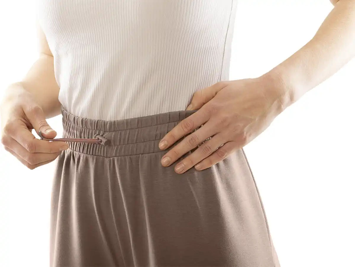 Bild 3 von IDEENWELT Hose mit weitem Bein Gr. M braun