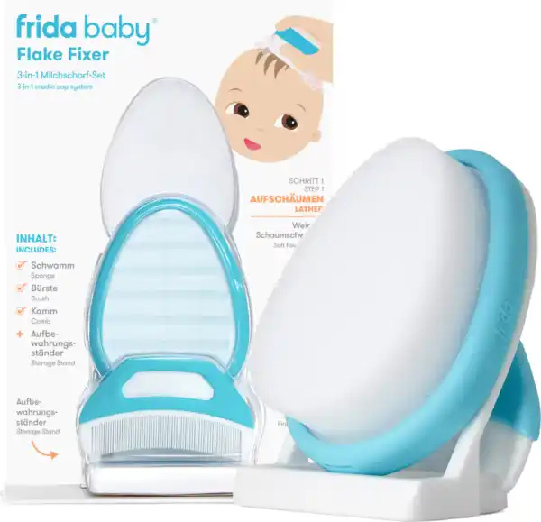Bild 1 von frida baby Flake Fixer: 3-in-1 Milchschorf-Set