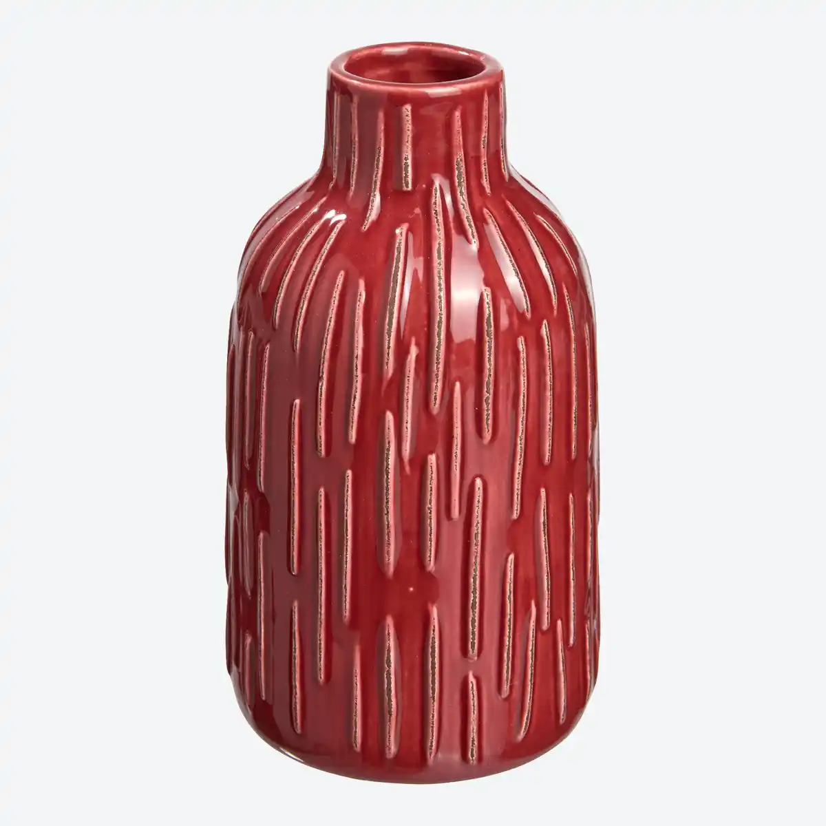 Bild 1 von Deko-Vase mit Struktur, ca. 8,5x8,5x15,5 cm