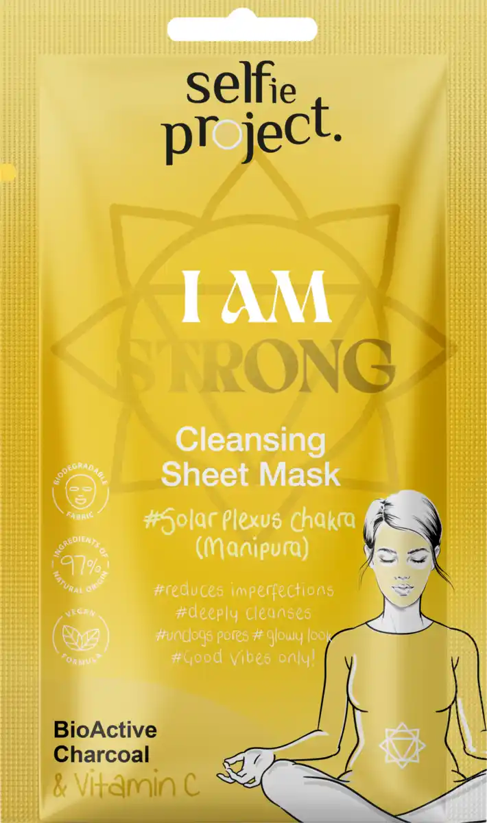 Bild 1 von Selfie Project Reinigende Tuchmaske #I Am Strong