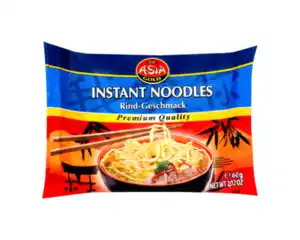 Instant Nudeln Asia Rind
