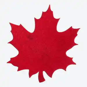 Deckchen in Blatt-Form, ca. 35x36cm