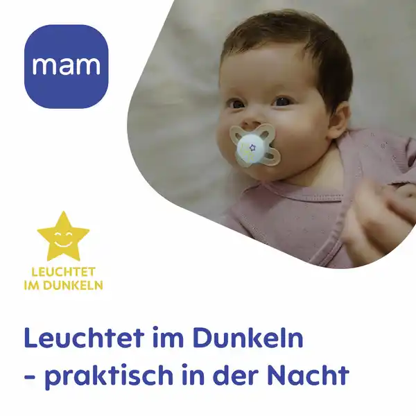 Bild 4 von MAM Schnuller Original Start Day & Night, 0-2 M, 4er-Set, pink