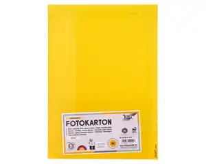 FOLIA Fotokarton bananengelb DIN A4
