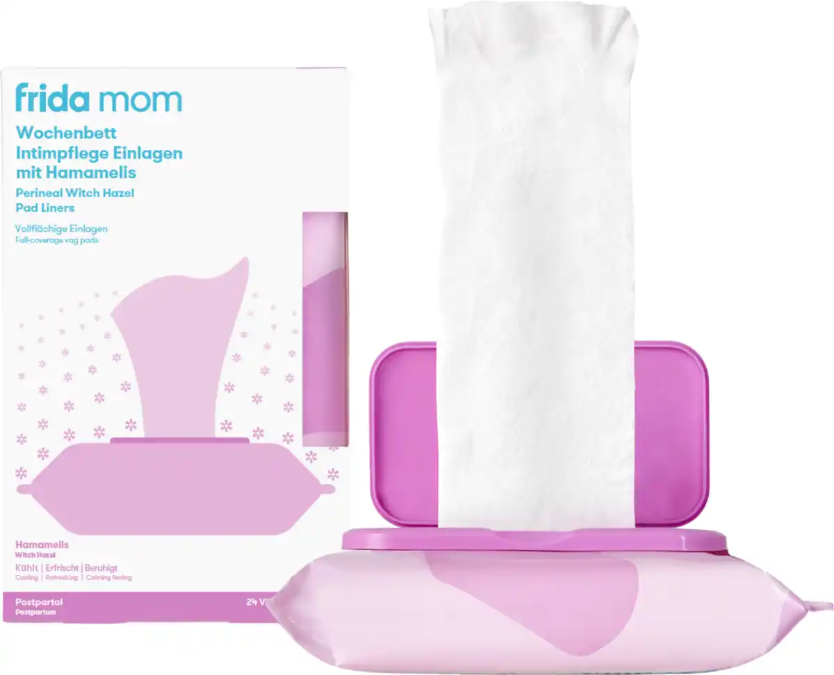 Bild 1 von frida mom Wochenbett Intimpflege Einlagen mit Hamamelis
