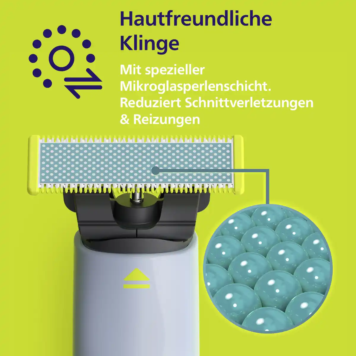 Bild 3 von PHILIPS OneBlade First Shave Rasierklinge QP 215/50