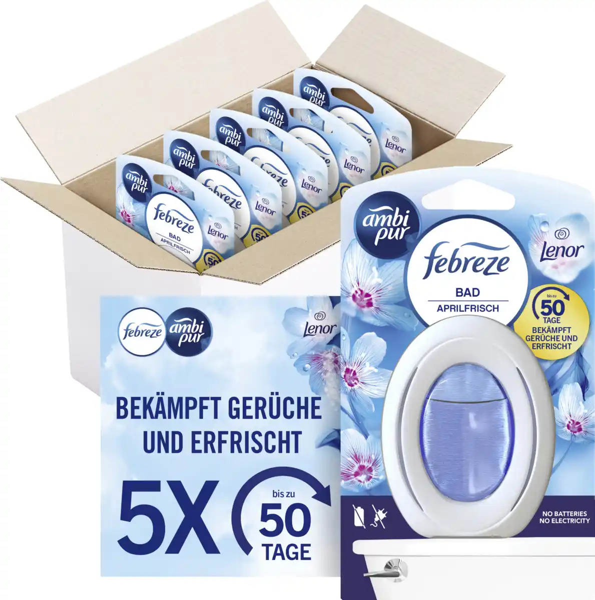 Bild 1 von febreze Lufterfrischer Aprilfrisch, 37,5 ml