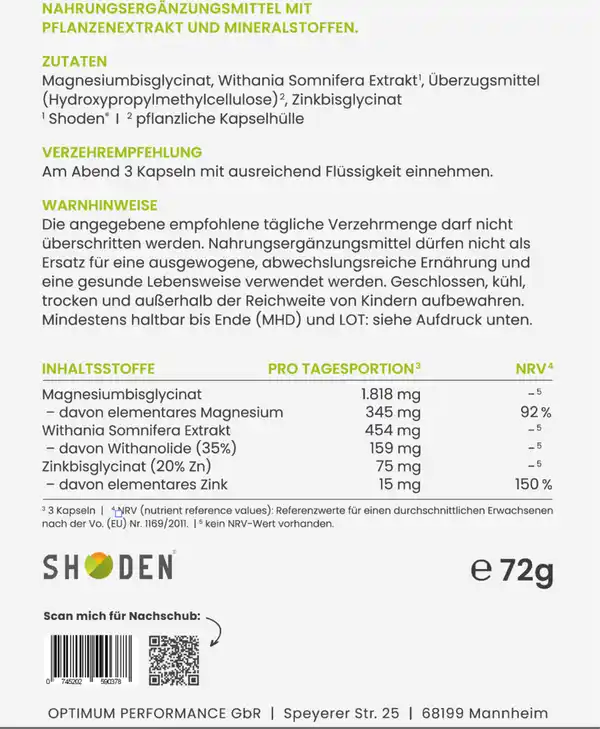 Bild 2 von OPTIMUM PERFORMANCE® Schlaf & Regeneration