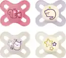 Bild 2 von MAM Schnuller Original Start Day & Night, 0-2 M, 4er-Set, pink