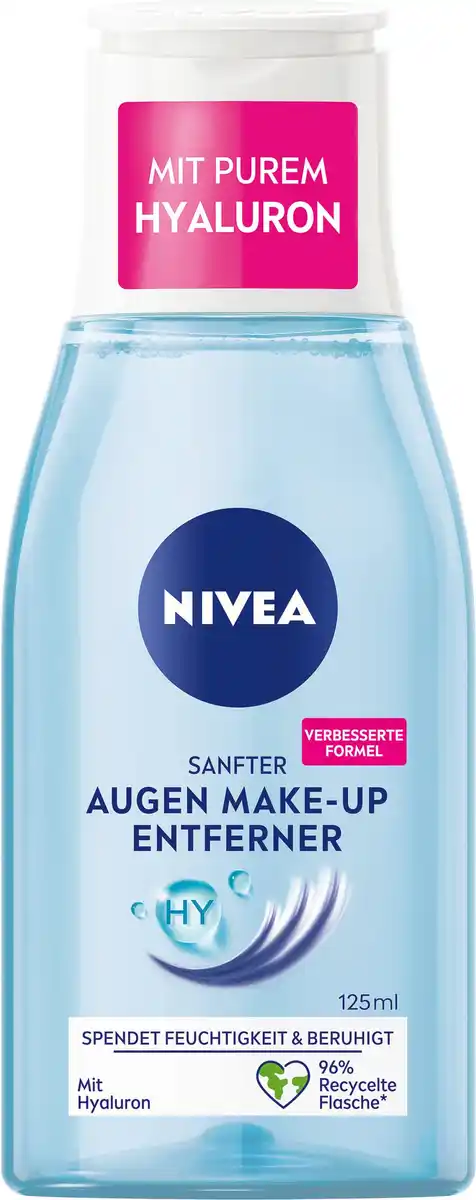 Bild 1 von NIVEA Sanfter Augen Make-up Entferner für die sensible Augenpartie, 125 ml