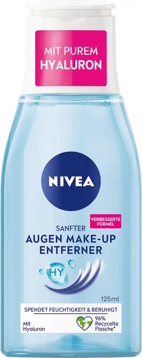 Bild 1 von NIVEA Sanfter Augen Make-up Entferner für die sensible Augenpartie, 125 ml
