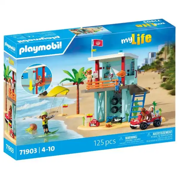Bild 1 von Playmobil&#174; 71903 - Rettungsturm mit Beach Buggy