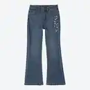 Bild 1 von Kinder-Mädchen-Jeans mit Stickerei