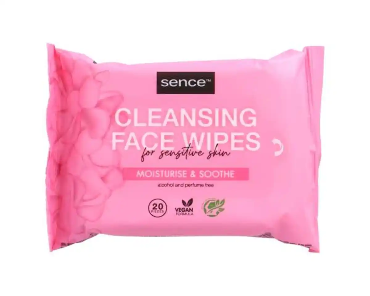 Bild 1 von Sence Reinigungstücher für Gesicht, 20er
