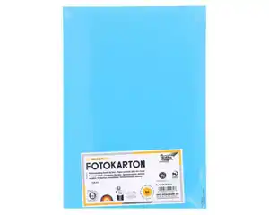 FOLIA Fotokarton himmelblau DIN A4