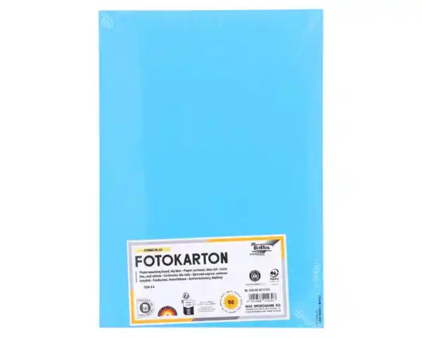 Bild 1 von FOLIA Fotokarton himmelblau DIN A4