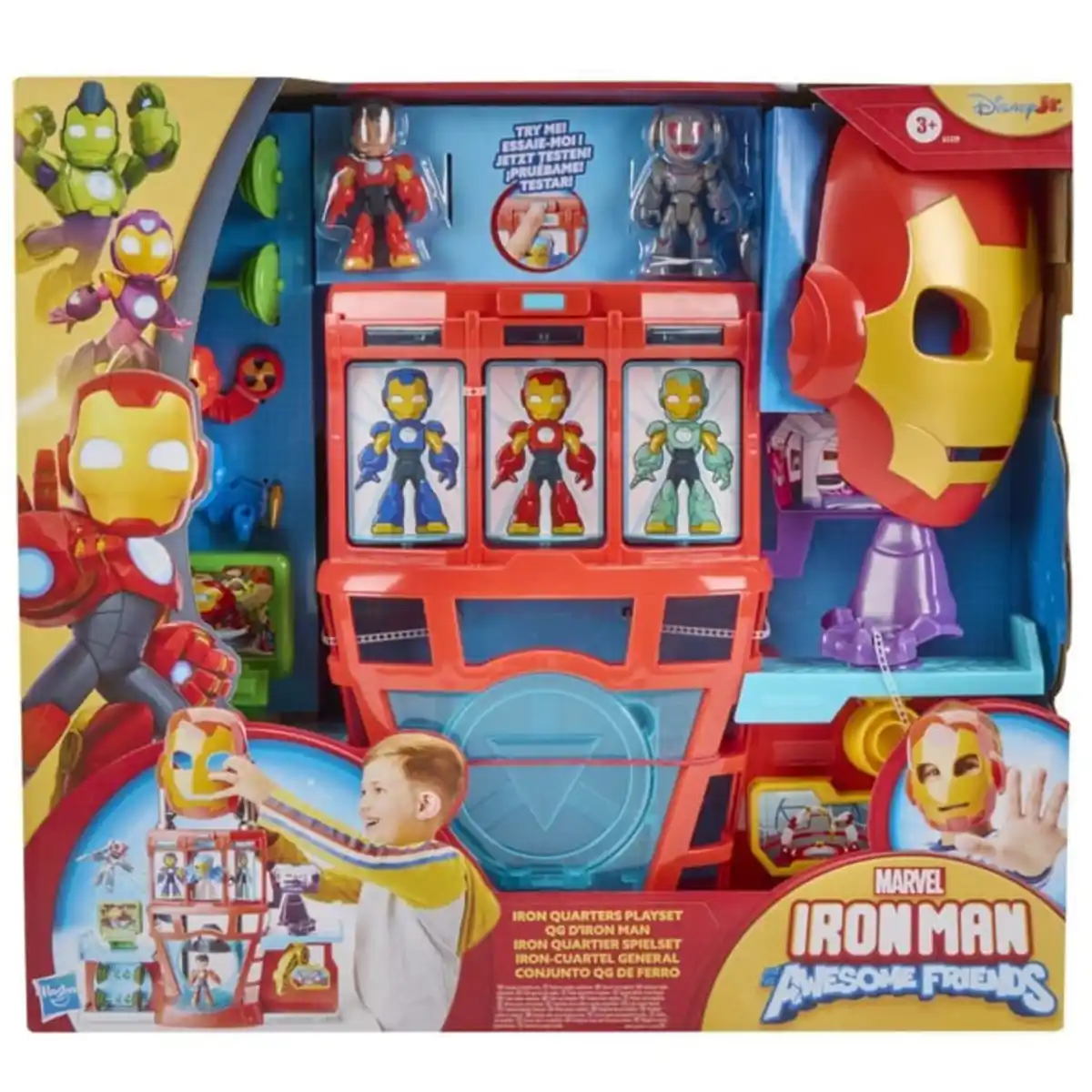 Bild 1 von Iron Man and his awesome Friends - Spielset - Iron Quartier