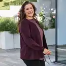 Bild 1 von Damen-Jacke mit Lurexbändern, große Größen