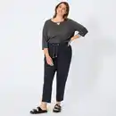 Bild 3 von Damen-Hose mit Reißverschlusstaschen, große Größen