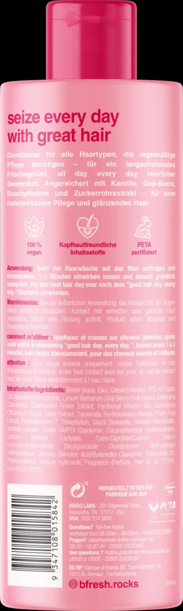 Bild 2 von b.fresh Haarspülung - good hair day. every day, 355 ml