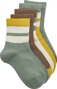 IDEENWELT Kinder-Socken Gr. 35/38, 5er-Pack