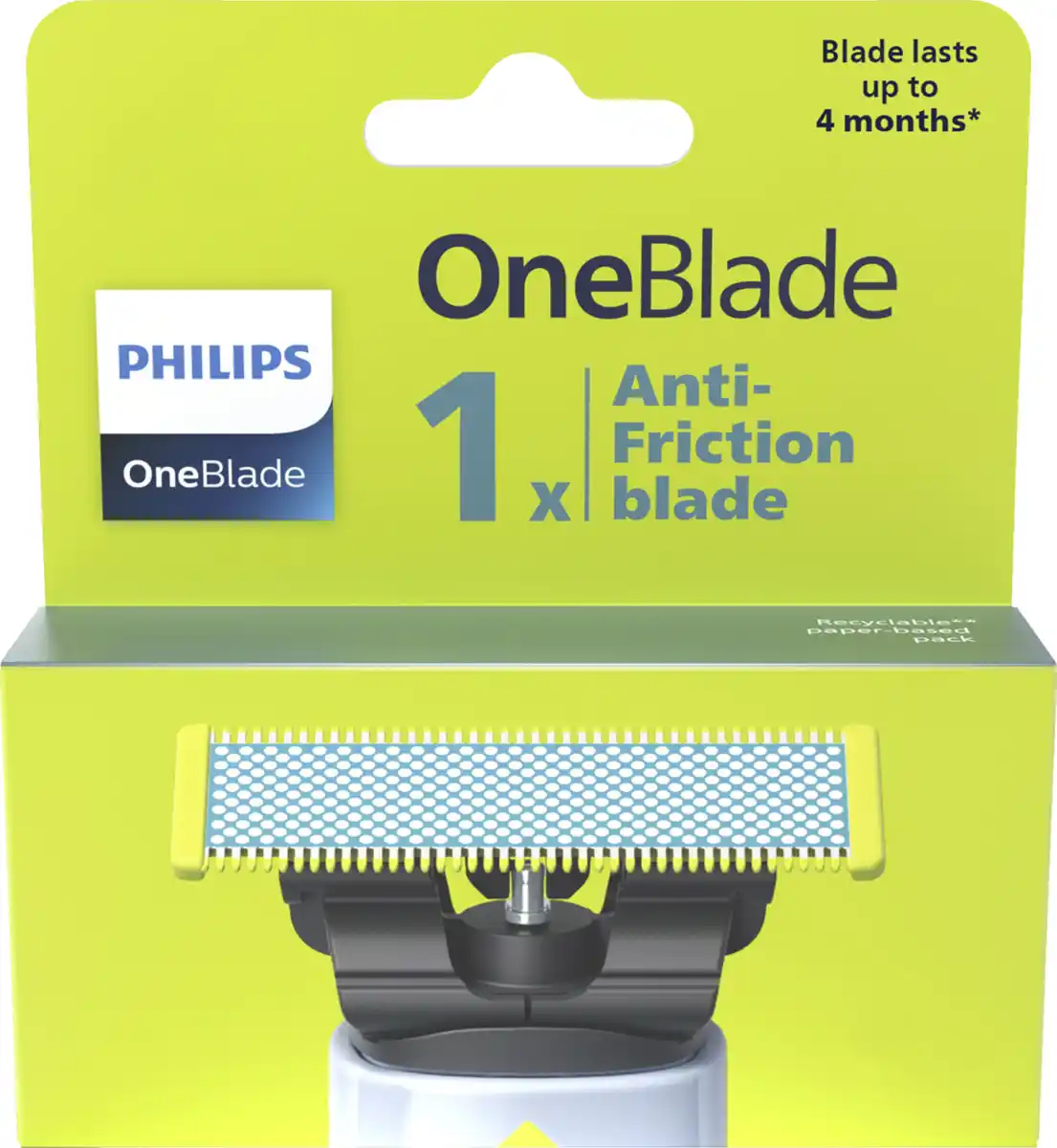 Bild 1 von PHILIPS OneBlade First Shave Rasierklinge QP 215/50