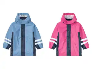 Playshoes Kleinkinder Regenjacke mit Fleece-Innenjacke