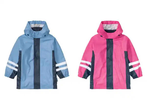 Bild 1 von Playshoes Kleinkinder Regenjacke mit Fleece-Innenjacke
