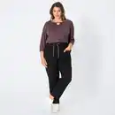 Bild 3 von Damen-Hose mit Reißverschlusstaschen, große Größen