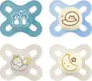 Bild 2 von MAM Schnuller Original Start Day & Night, 0-2 M, 4er-Set, blue