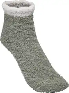 IDEENWELT Kuschelsocke Gr. 35-38 salbei