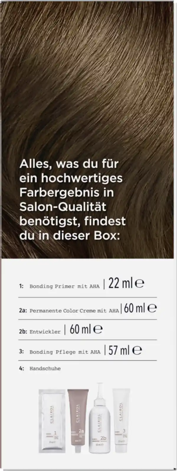 Bild 4 von Clairol Professional Colorstrong permanente Haarfarbe 5/3 Helles Goldbraun