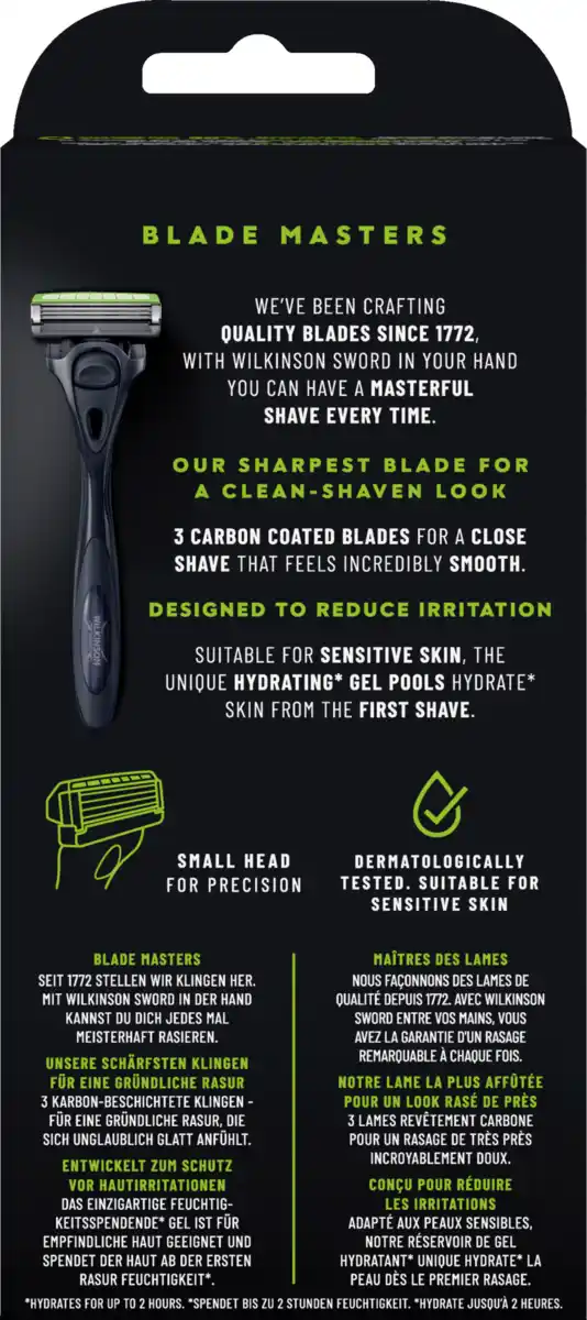 Bild 2 von Wilkinson Sword Hydro 3 Rasierer mit 5 Klingen