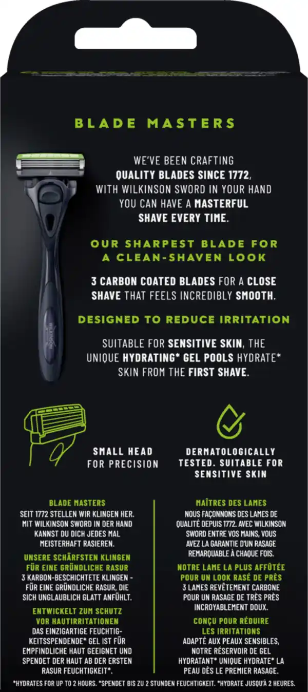 Bild 2 von Wilkinson Sword Hydro 3 Rasierer mit 5 Klingen