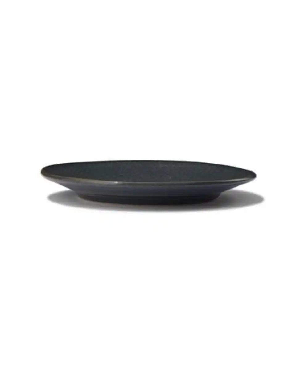 Bild 1 von Kuchenteller Porto, 16.5 cm, reaktive Glasur, schwarz