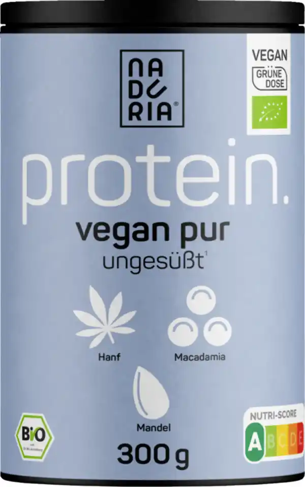 Bild 1 von Naduria Bio Protein Vegan Pur ungesüßt, 300 g
