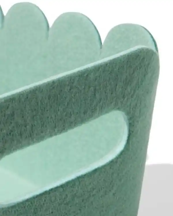 Bild 2 von Korb 20 x 12 cm, Filz, Dunkelgrün