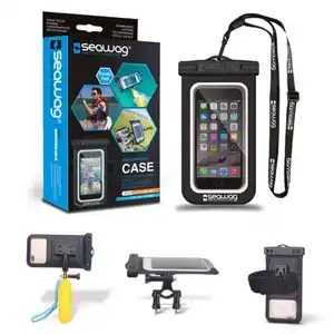 Bundle-Paket: Wasserdichte Handyhülle 5,7" + Zubehör