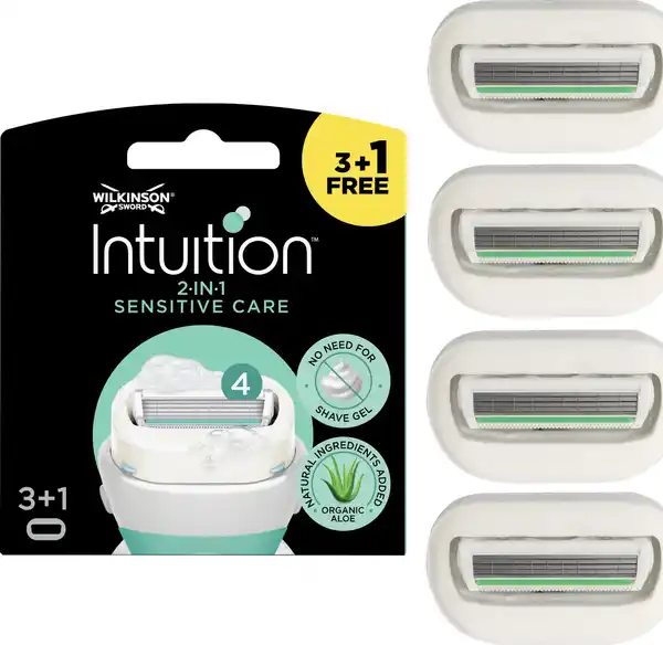 Bild 3 von Wilkinson Sword Intuition 2in1 Sensitive Care Rasierklingen